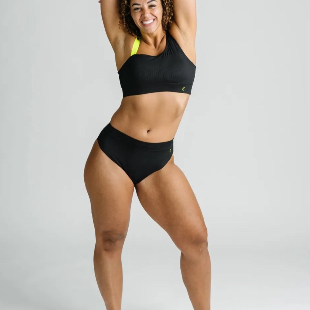 Zyia Black Reve South Pointe Bikini Bottom